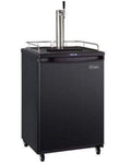 Kegco 24" Wide Cold Brew Coffee Tap Black Commercial/Residential Kegerator - ICZ163B-1NK