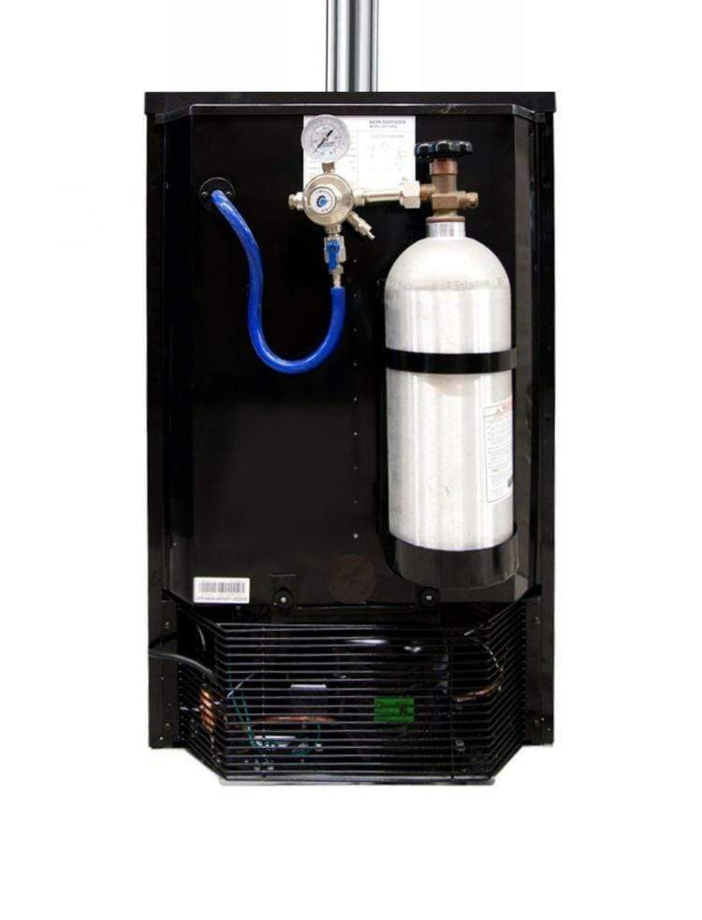Kegco 20" Wide Kombucha Tap Stainless Steel Kegerator - KOM19S-1NK