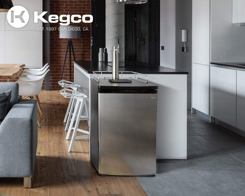 Kegco 20" Wide Tap Stainless Steel Kegerator - K199SS-1NK