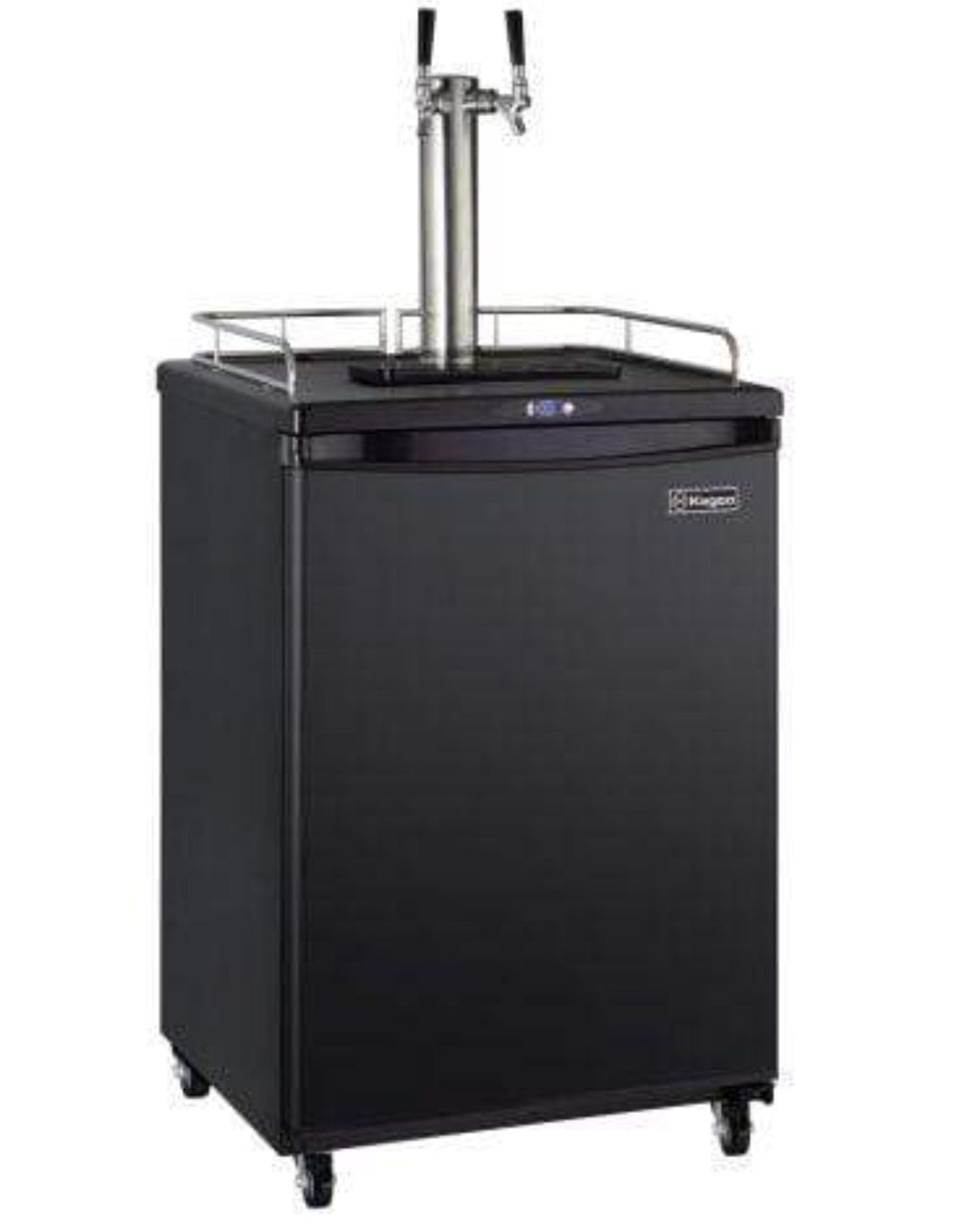 Kegco 24" Wide Cold Brew Coffee Tap Black Commercial/Residential Kegerator - ICZ163B-1NK