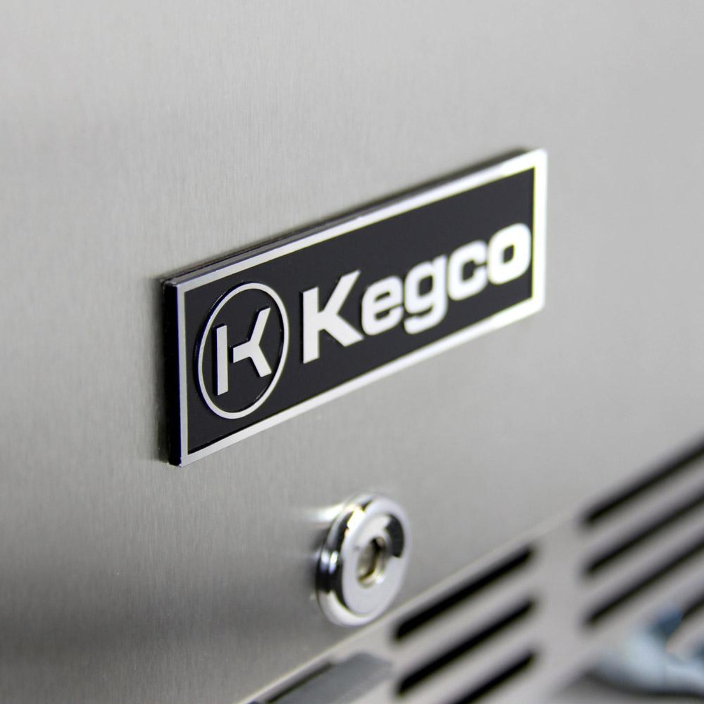 Kegco 24" Wide  Tap All Stainless Steel Outdoor Built-In Right Hinge Kegerator with Kit - HK38SSU-1