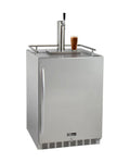 24" Wide Cold Brew Coffee Tap All Stainless Steel Outdoor Built-In Right Hinge Kegerator - ICHK38SSU-1