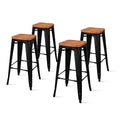 New Pacific Direct Metropolis Backless Bar Stool, (Set of 4) 938631-B - 938631-B