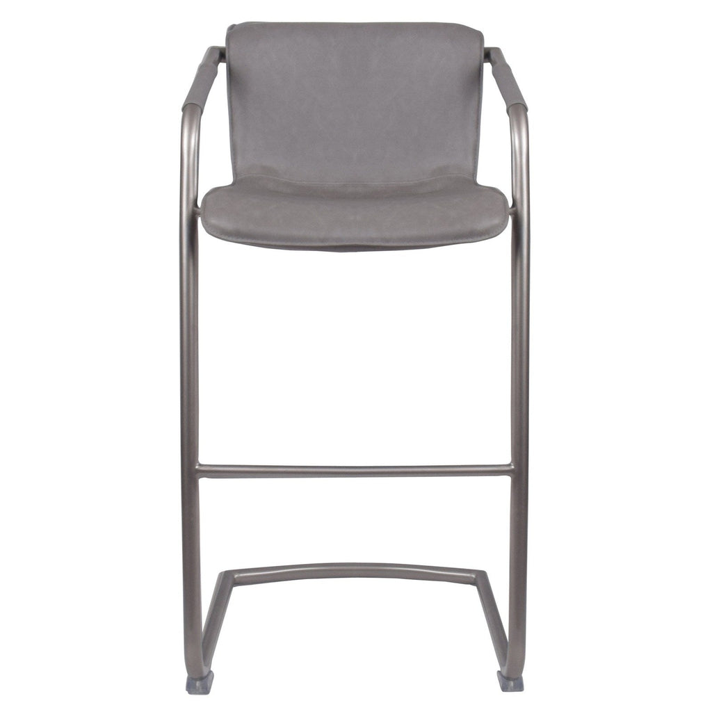 New Pacific Direct Indy PU Leather Bar Stool, (Set of 2)  -1060003-216