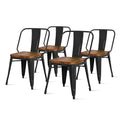 New Pacific Direct Brian Metal Side Chair, (Set of 4) -  938232-B