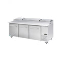 Kool-It  93" Wide 3 Door Pizza Prep Table - KPT-93-3