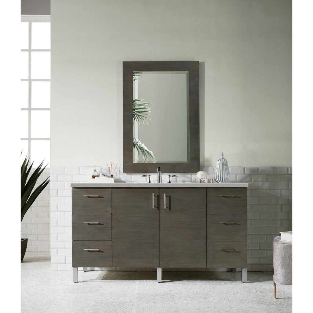 James Martin Vanities Metropolitan 60" Single Vanity -  850-V60S-SOK-3CAR