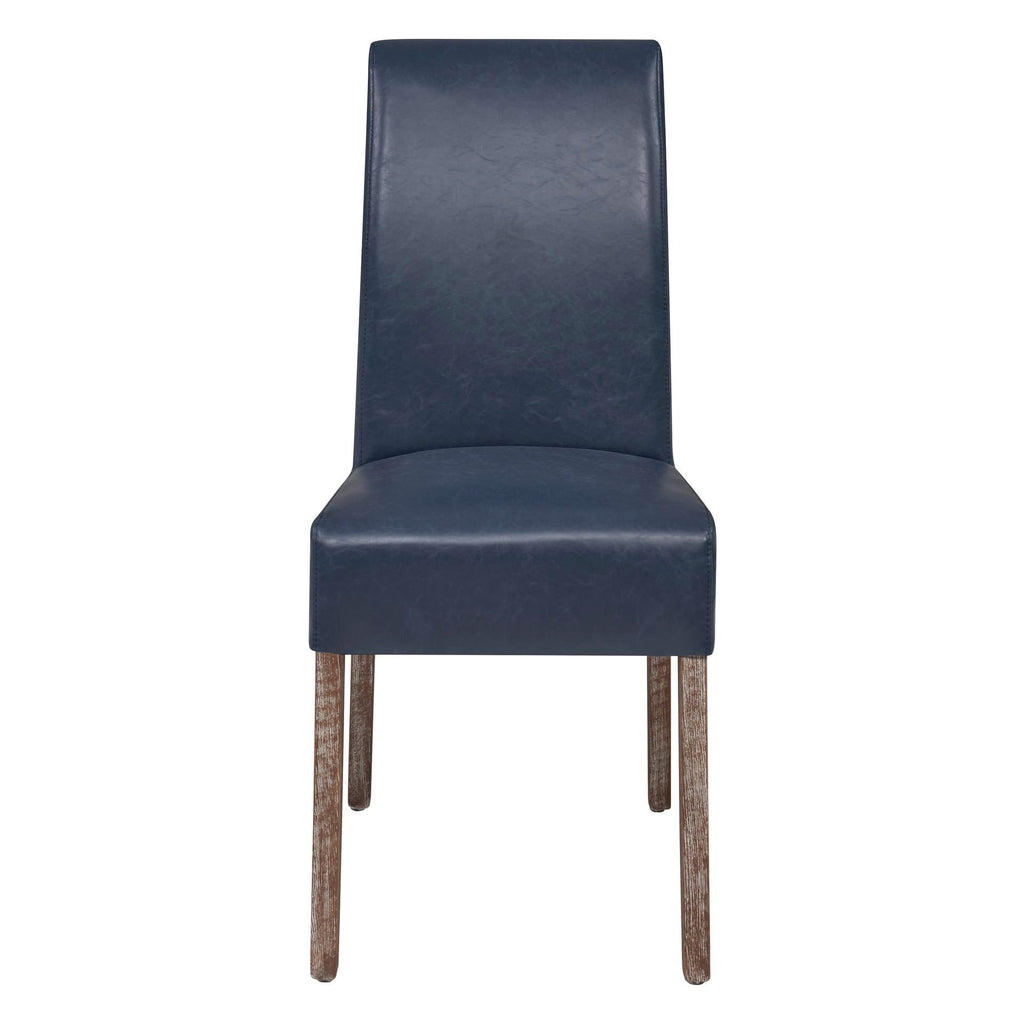New Pacific Direct Valencia Bonded Leather Chair, (Set of 2)  - 108239B-V05