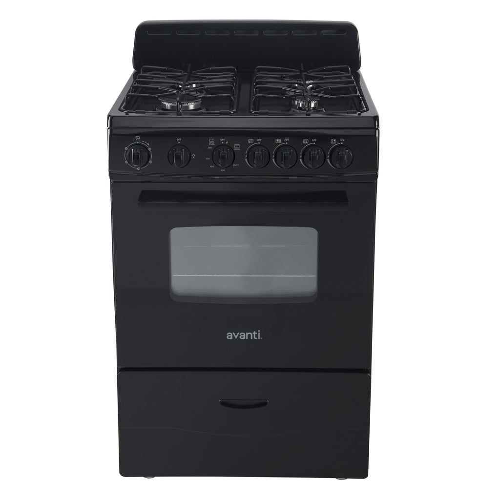 Avanti 24" Compact Gas Range Oven - GR2414CW
