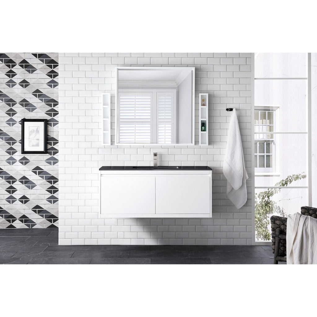 James Martin Vanities Milan 47.3" Single Vanity Cabinet - 801V47.3GWRGDCHB