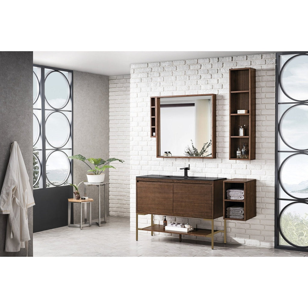 James Martin Vanities Milan 47.3" Single Vanity Cabinet - 801V47.3GWRGDCHB