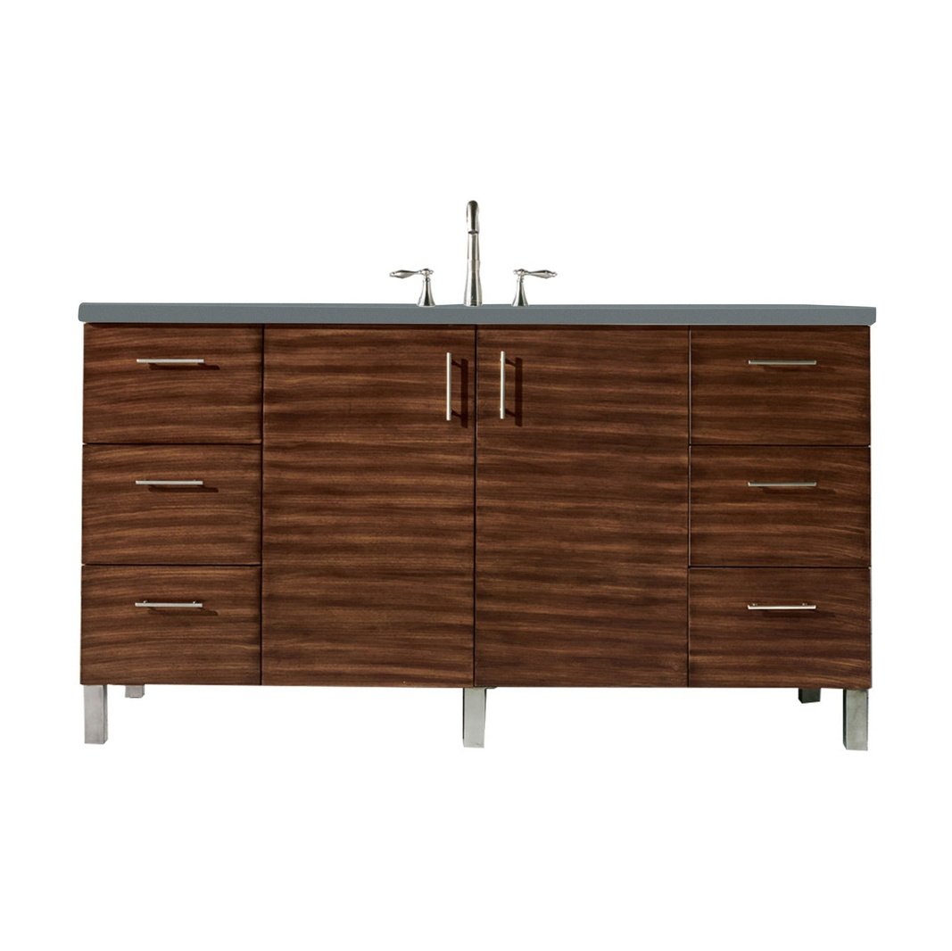 James Martin Vanities Metropolitan 60" Single Vanity -  850-V60S-SOK-3CAR