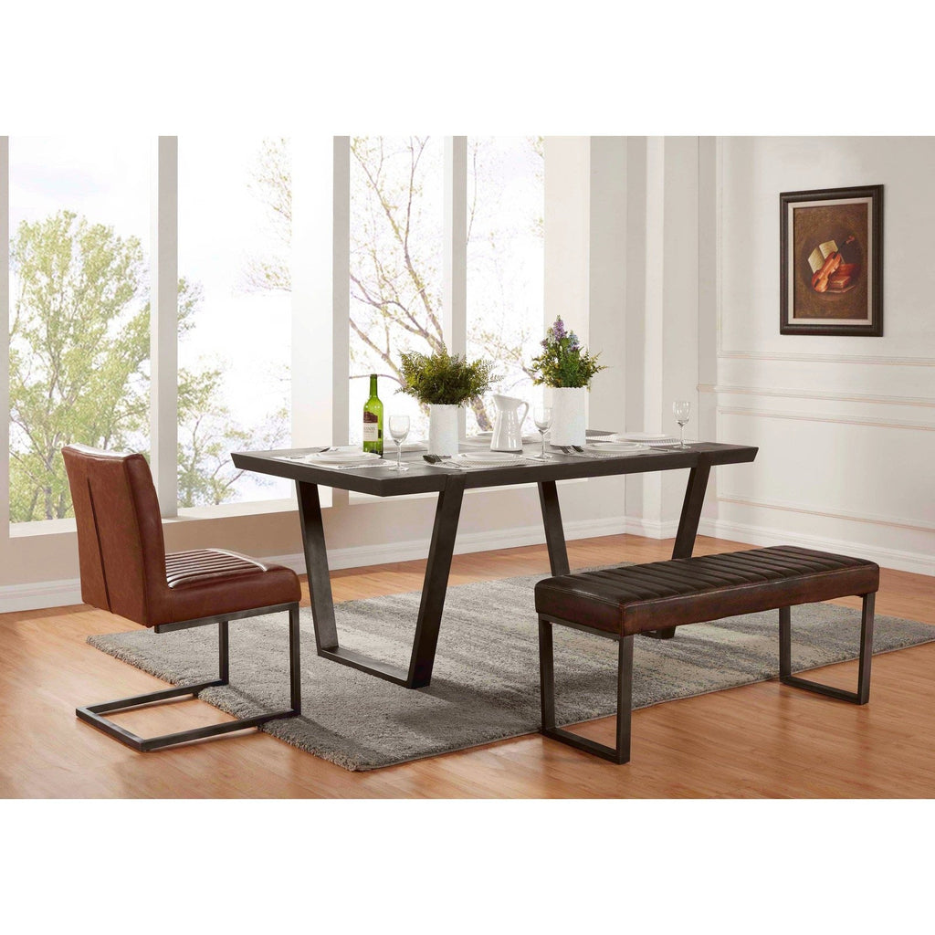 New Pacific Direct Ronan PU Leather Dining Chair, (Set of 2) -  1060002-215
