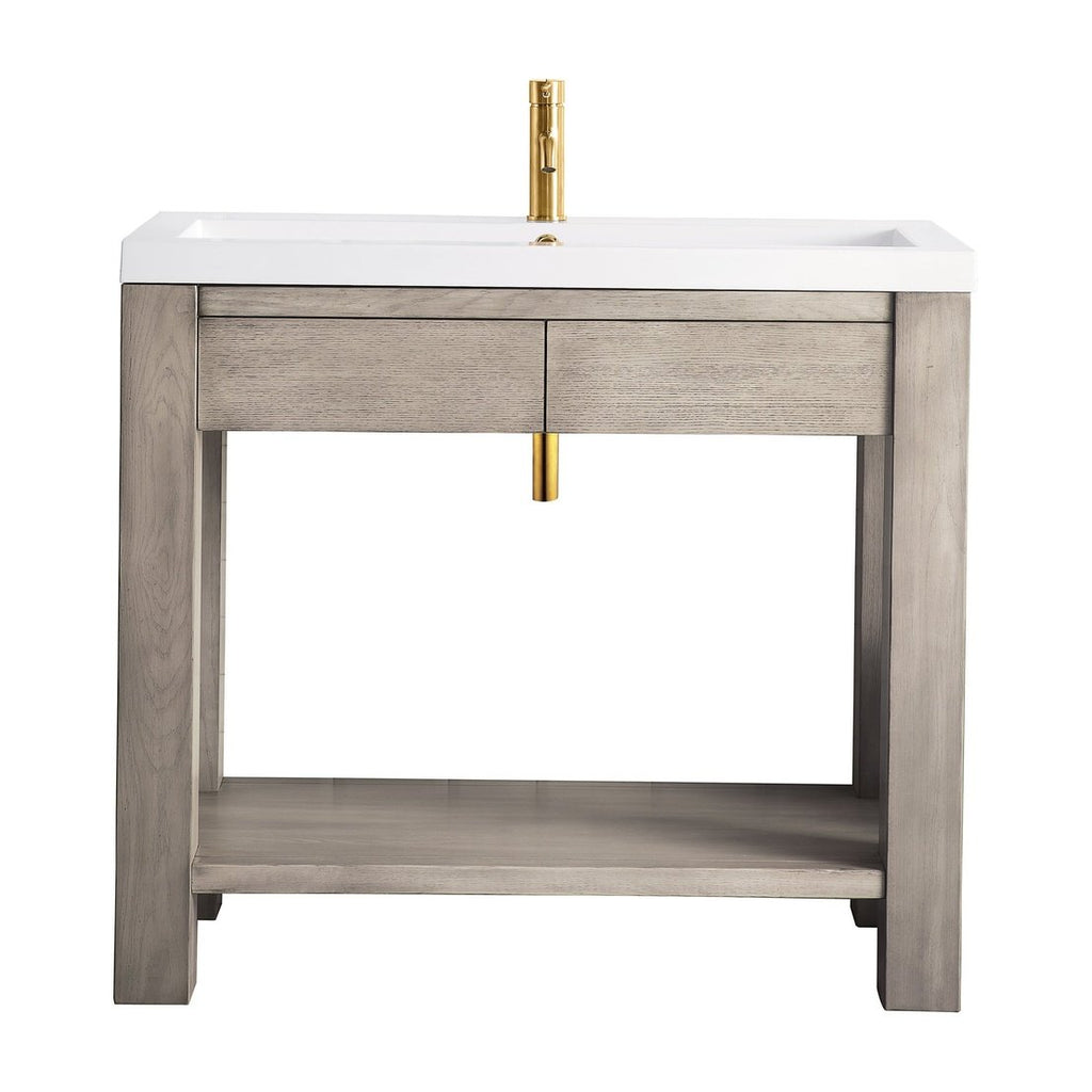 James Martin Vanities Brooklyn 39.5" Wooden Sink Console - C205V39.5RSAWG