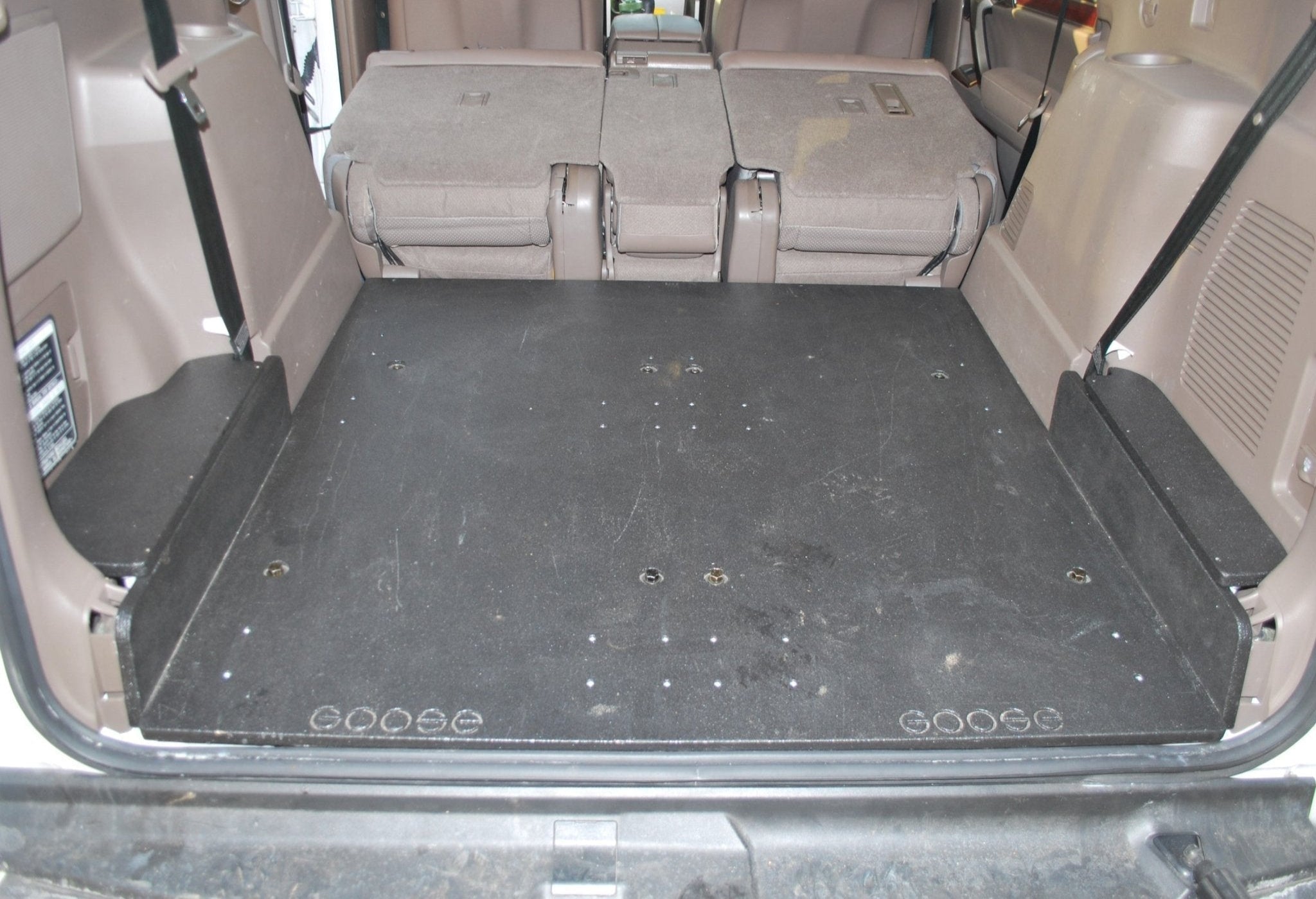 GOOSE GEAR Lexus GX460 2010-2023 2nd Gen. - Rear Plate System - 1016-GGR-SH