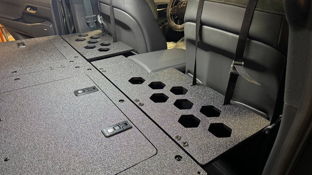GOOSE GEAR Lexus - GX550 - 2024-Present - Explore Series - Seat Delete Plate System - Second Row - 10" Module Based - 1818-GGR-SH