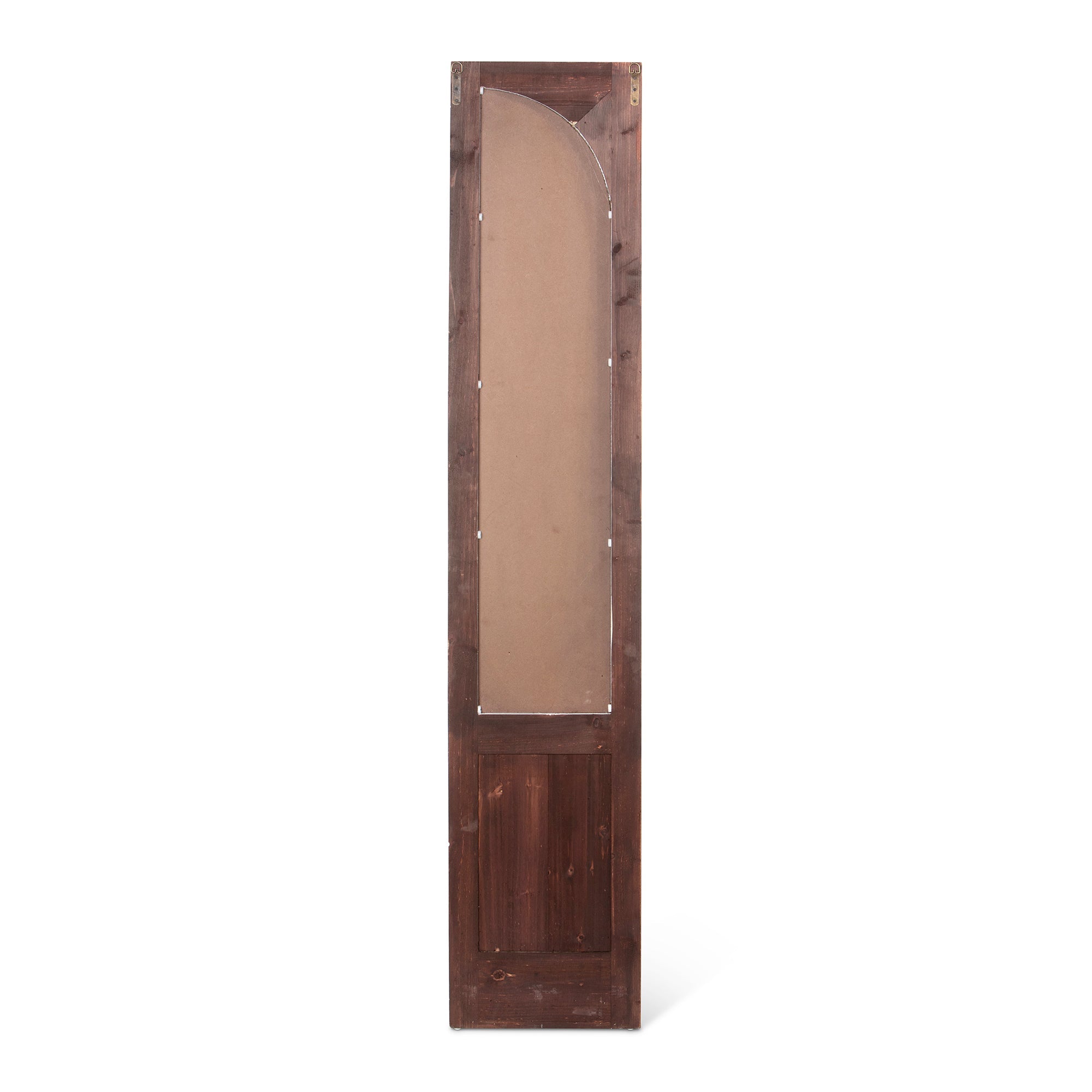 Park Hill Collection Mirrored Sidelights - Elegant Set of 2 with White-Washed Finish and Unique Blue Highlights for Home Decor - EWI26166