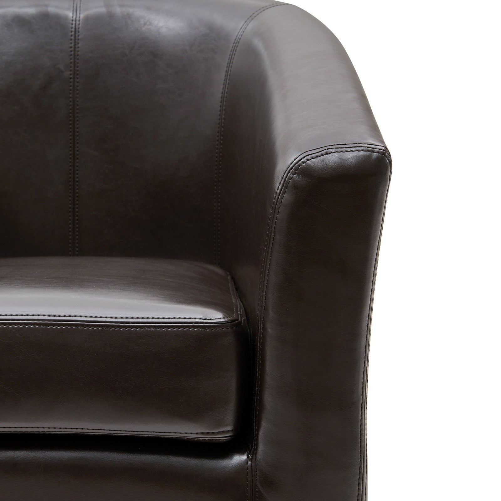 New Pacific Direct Hayden Swivel Bonded Leather Chair  - 193012B-01