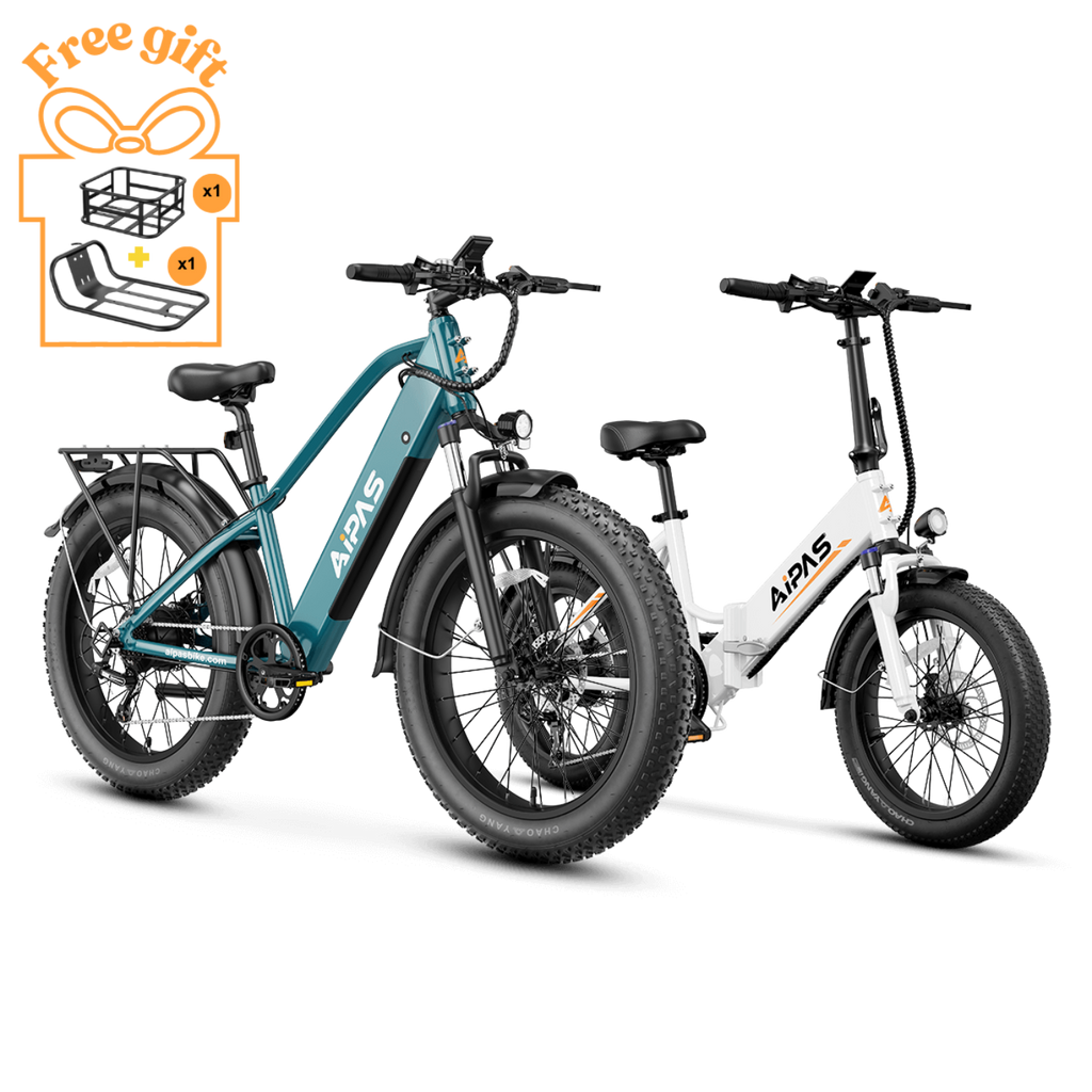 Aipas Ebike Combo Sale M2 + A2 - Aipas-A2white+M2viridity