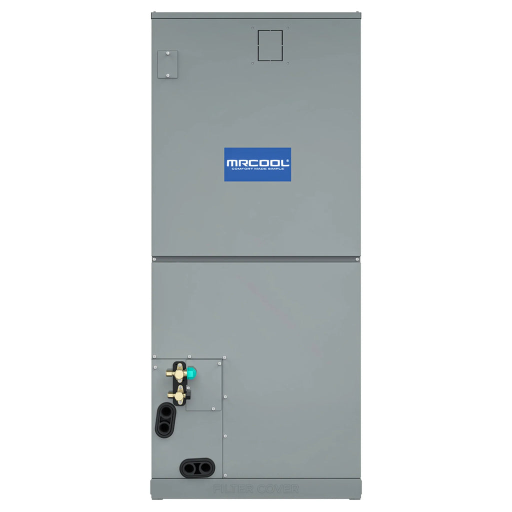 MRCOOL VersaPro 2nd Gen Central Split System with 24K BTU, 2 Ton, 18.1 SEER2, Heat Pump Condenser and Ducted Air Handler with 35 Ft. R-454B No-Vac Lineset  - MVP-24-HP-230A35