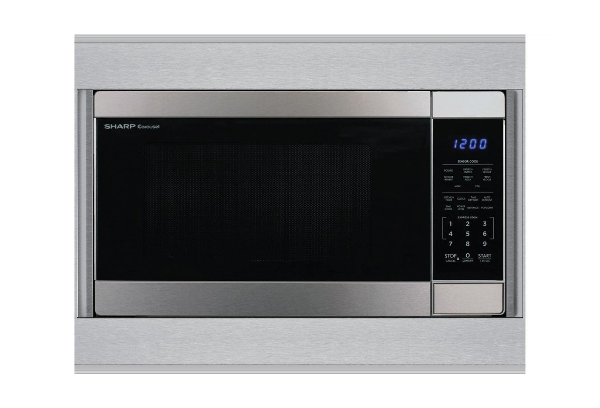 SHARP Sharp 27 in. Built-In Microwave Trim Kit - SKM427F9HS