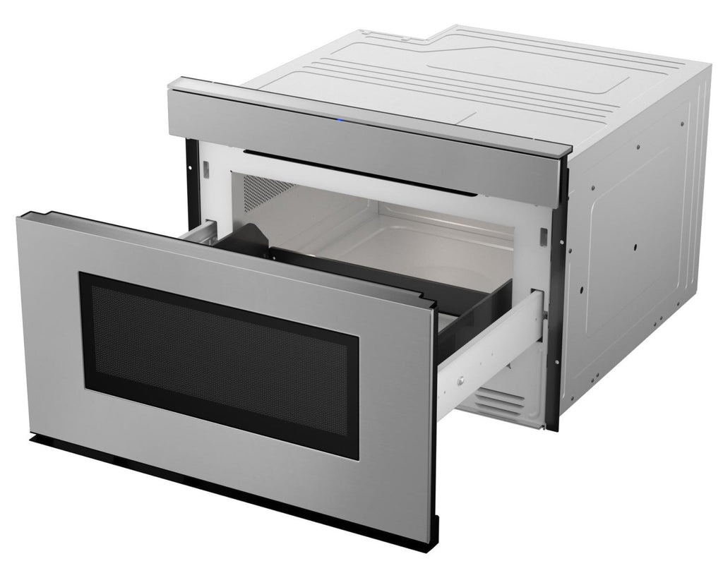 Asko 24 in. 1.2 cu. ft. 950W Sharp in Stainless Steel Smart Easy Wave Open Microwave Drawer Oven - SMD2479JS