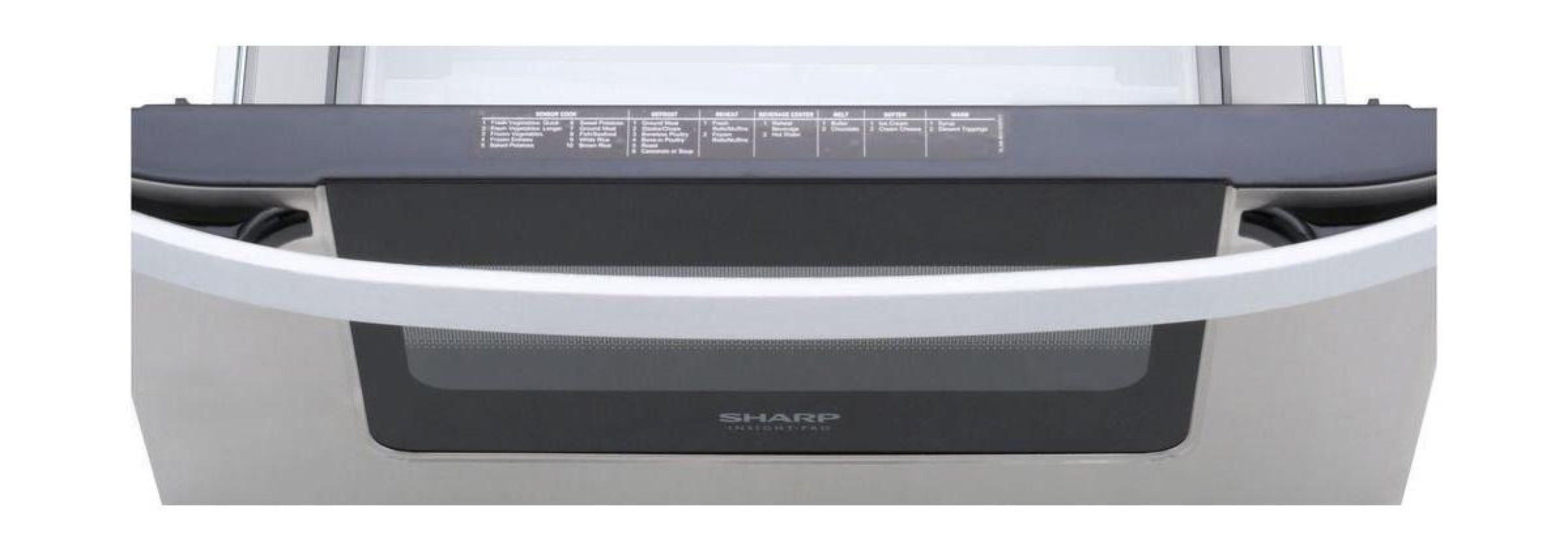SHARP 24 in. 1.2 cu. ft. 950W Sharp Easy Open in Stainless Steel Microwave Drawer - KB6524PSY