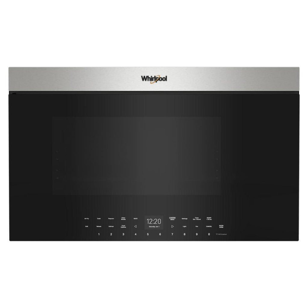 WHIRLPOOL Air Fry Over- the-Range Oven with Flush Built-in Design in Stainless Steel - WMMF7330RZ