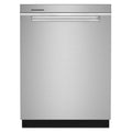 WHIRLPOOL 24 in Stainless Steel Dishwasher with AI Intelligent Wash - 47 dBA in Stainless Steel - WDTA50SAKZ