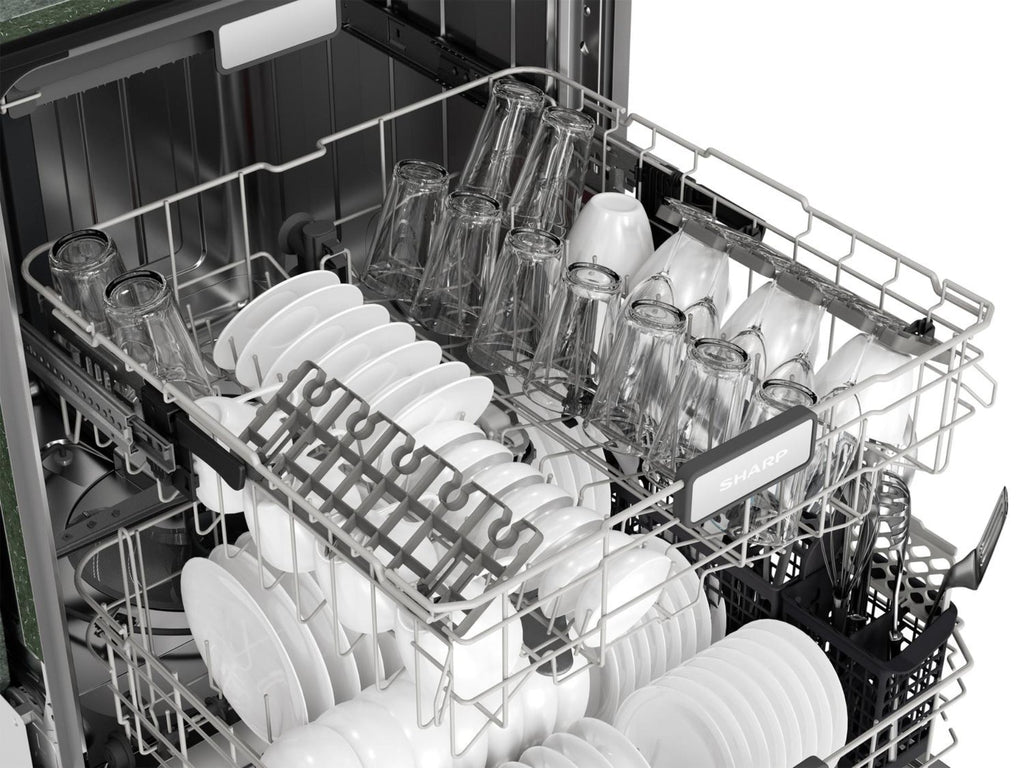 Asko SHARP 24 in. Slide-In Smart 45 dB Dishwasher - SDW6767HS