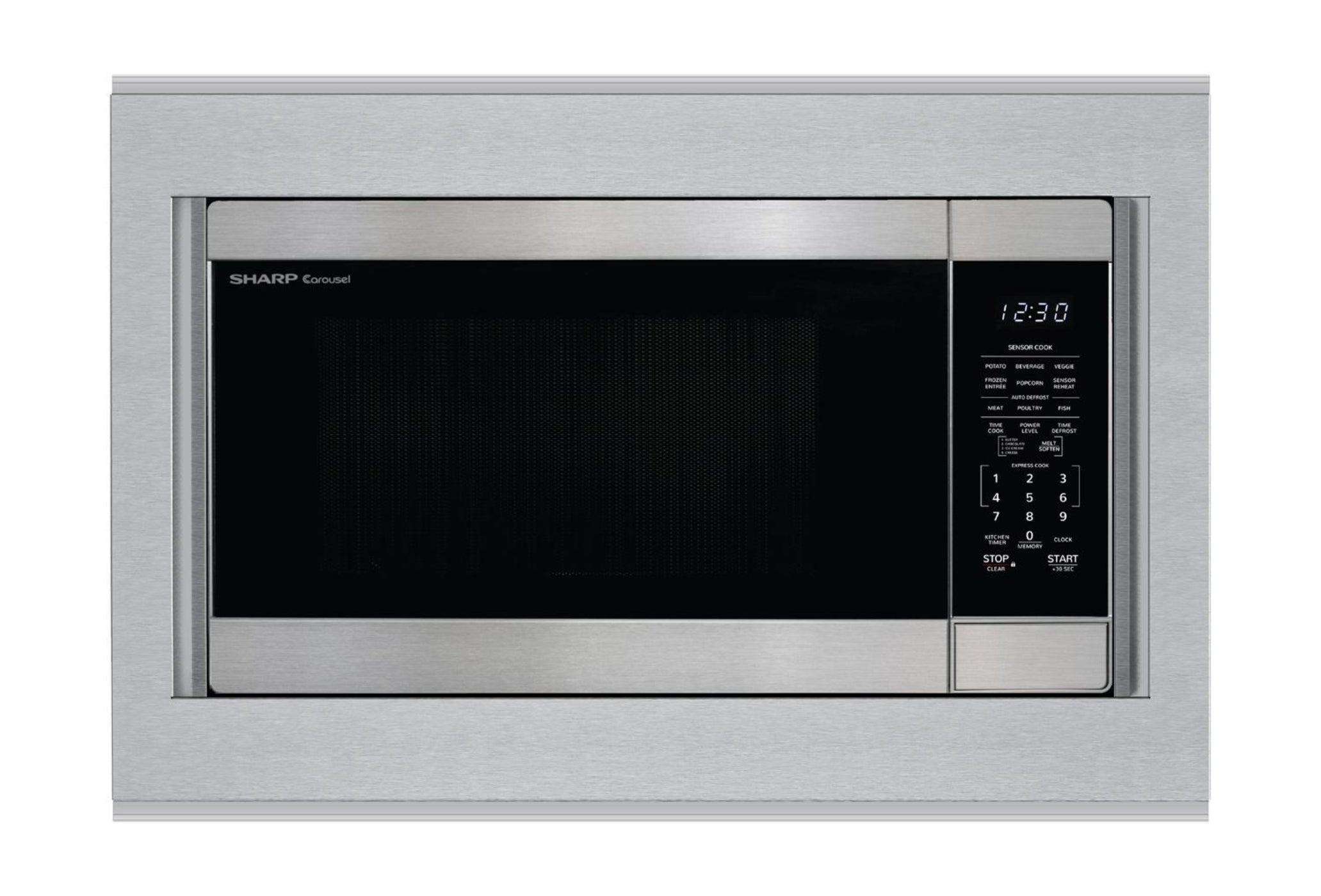 SHARP Sharp 27 in. Built-In Microwave Trim Kit - SKM427F9HS