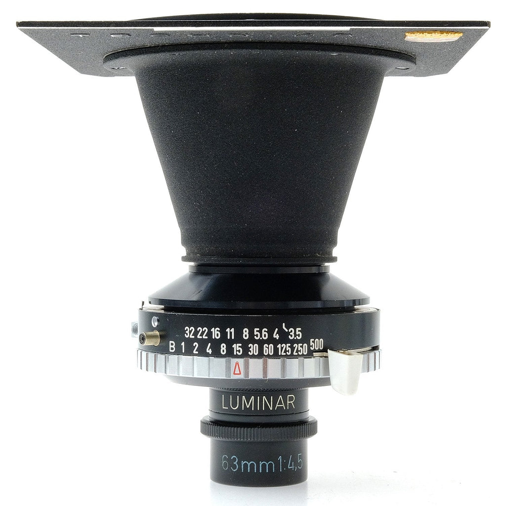 Linhof 63mm f4.5 Luminar, Synchro Compur, Board 4788552 - 1357164
