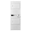 WHIRLPOOL Commercial Gas Stack Dryer with Factory-Installed Coin Drop and Coin Box White - CGSP2958JQ