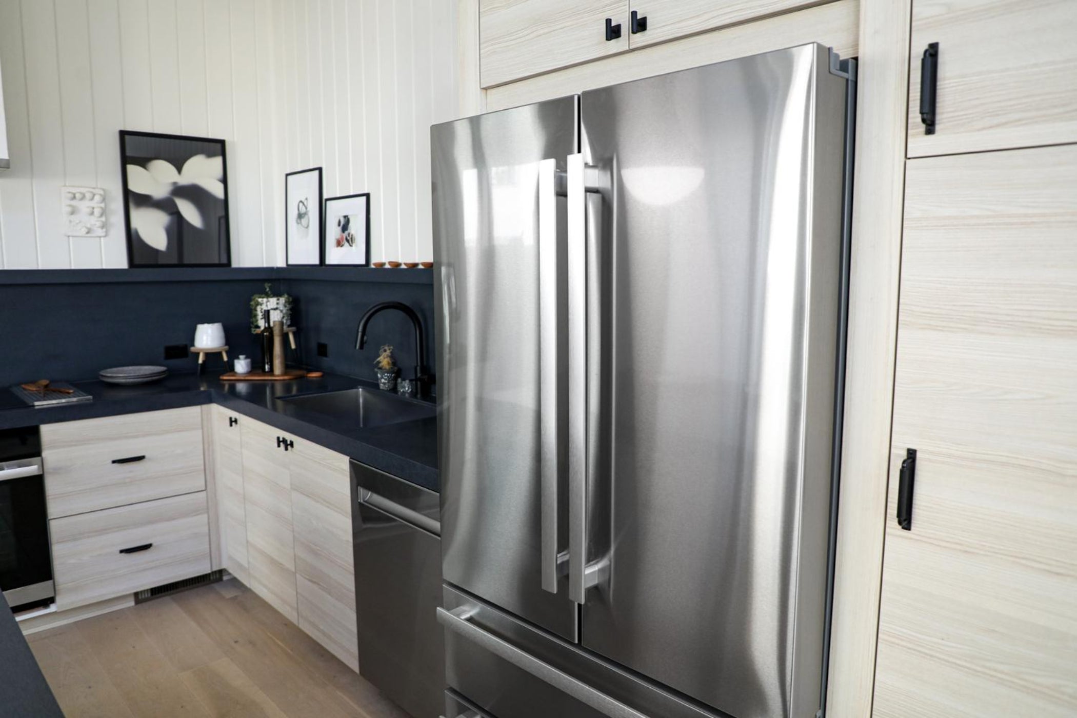 SHARP Sharp French 4-Door Counter-Depth Refrigerator - SJG2351FS