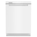WHIRLPOOL 24 in Stainless Steel Dishwasher with AI Intelligent Wash - 47 dBA White - WDTA50SAKW