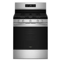 WHIRLPOOL 30-inch Gas Range with Air Cooking Technology and Steam Clean in Stainless Steel - WFGS4530SS