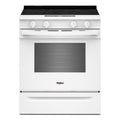 WHIRLPOOL 30-inch Electric Smart Range with Air Cooking Technology White - WSES5030SW