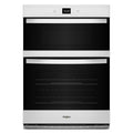 WHIRLPOOL 5.7 Total Cu. Ft. Combo Wall Oven with Air Fry When Connected White - WOEC5027LW