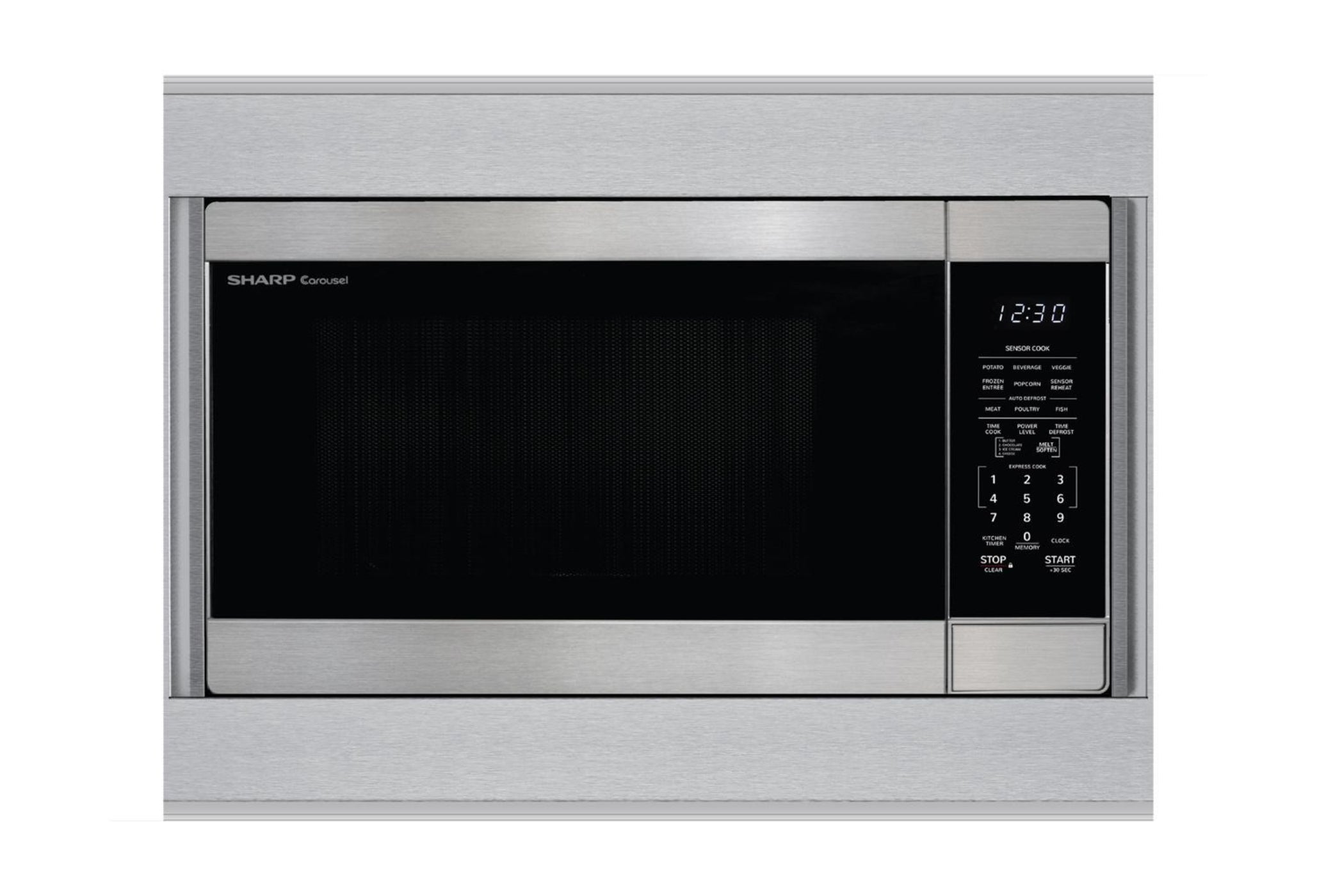 SHARP Sharp 30 in. Built-In Microwave Trim Kit - SKM430F9HS