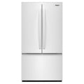 WHIRLPOOL 36-Inch French Door Refrigerator with Interior Water Dispenser - 31 cu. ft. White - WRFF3336SW