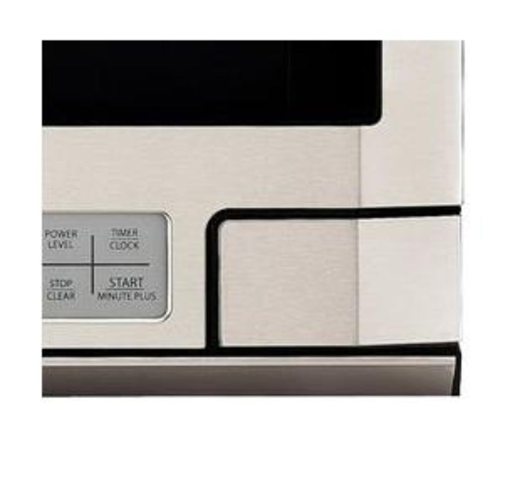 SHARP 1.5 cu. ft. 1100W in Stainless Steel Sharp Over-the-Counter Carousel Microwave Oven - R1214TY
