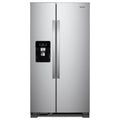 WHIRLPOOL 36-inch Wide Side-by-Side Refrigerator - 25 cu. ft. in Stainless Steel - WRS555SIHZ