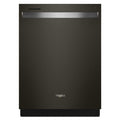 WHIRLPOOL 24 in Stainless Steel Dishwasher with AI Intelligent Wash - 47 dBA Black On Stainless - WDT750SAKV