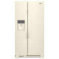 WHIRLPOOL 33-inch Wide Side-by-Side Refrigerator - 21 cu. ft. Bisque or Off-white - WRS311SDHT