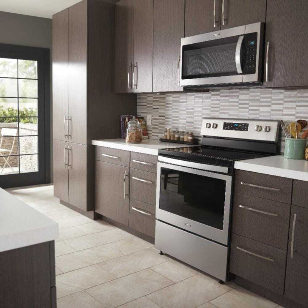 WHIRLPOOL 1.7 cu. ft. Microwave Hood Combination with Electronic Touch Controls in Stainless Steel - WMH31017HS