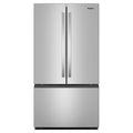 WHIRLPOOL 36-Inch French Door Refrigerator with Interior Water Dispenser - 31 cu. ft. Stainless - WRFF3336SZ