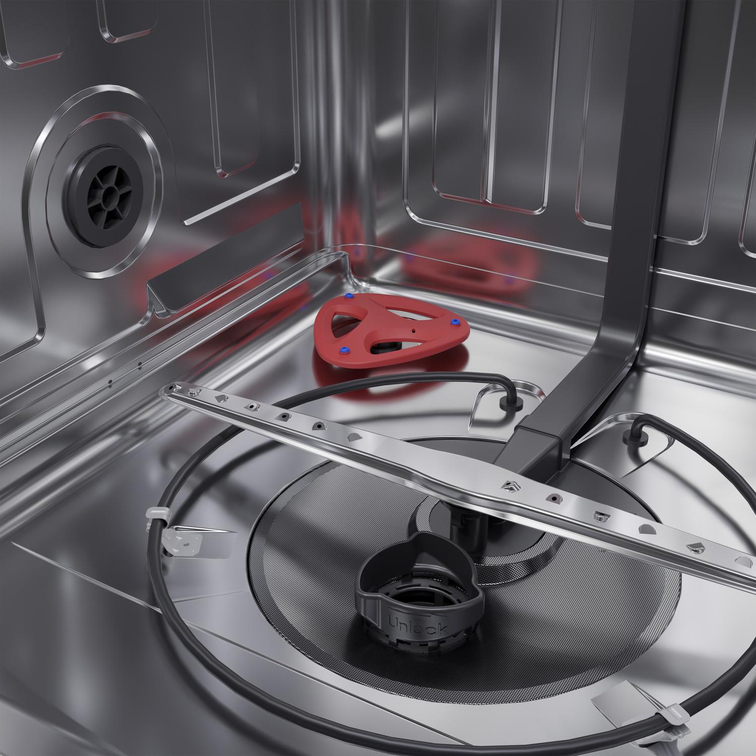Asko SHARP 24 in. Slide-In Smart 45 dB Dishwasher - SDW6767HS
