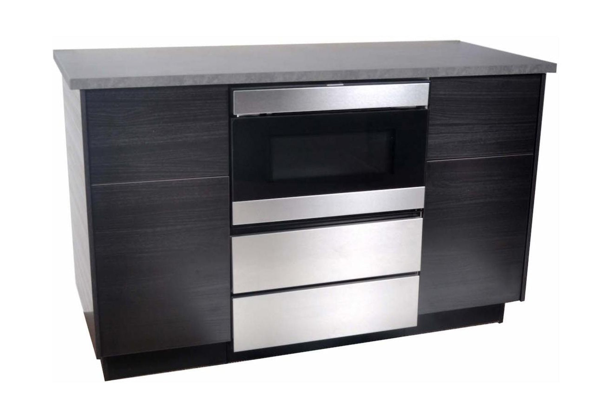 SHARP 24 in. Under the Counter Microwave Drawer Oven Pedestal - SKMD24U0ES