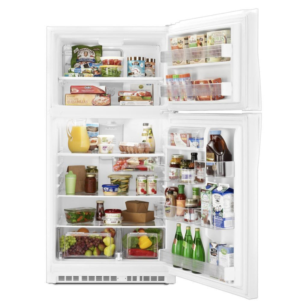 WHIRLPOOL 33-inch Wide Top Freezer Refrigerator - 21 cu. ft. White - WRT511SZDW
