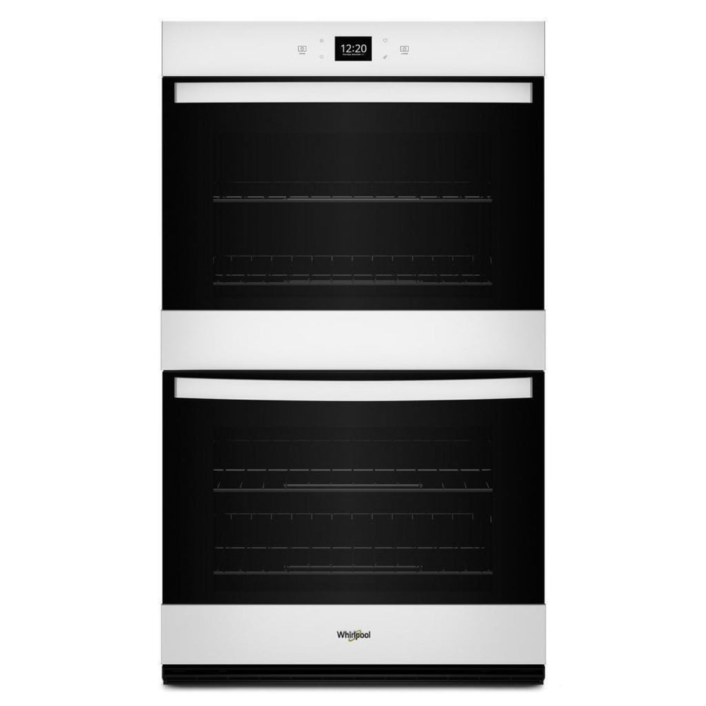 WHIRLPOOL 8.6 Total Cu. Ft. Double Wall Oven with Air Fry When Connected White - WOED5027LW